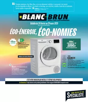 Promos de Multimédia et Electroménager à Péronne (Somme) | Tabloid Mars 2025 sur Blanc Brun | 25/02/2025 - 29/03/2025