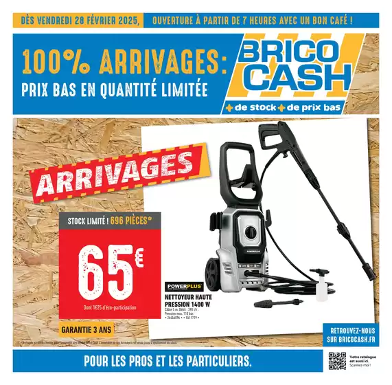 Catalogue Brico Cash à Lisieux | Venez profitez des nouveaux arrivages Brico Cash ! | 28/02/2025 - 13/03/2025