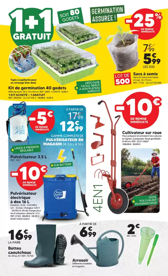 Catalogue Shopix à Mâcon | SPÉCIAL JARDIN | 25/02/2025 - 16/03/2025