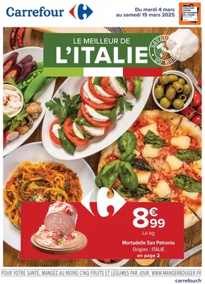 Catalogue Cora à Dommartin-lès-Toul | Le meilleur de l'Italie | 04/03/2025 - 15/03/2025