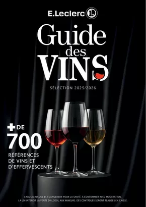 Catalogue E.Leclerc à Castelsarrasin | GUIDE DES VINS 2025 2026 | 27/02/2025 - 31/01/2027