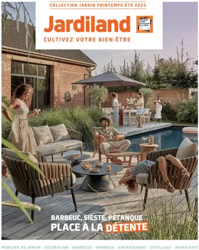 Promos de Jardineries et Animaleries à Beuzeville | BARBEUC, SIESTE, PÉTANQUE PLACE À LA DÉTENTE sur Jardiland | 27/02/2025 - 23/06/2025