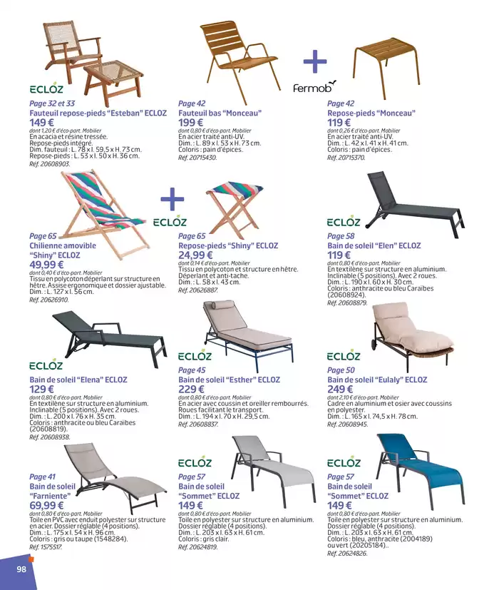 Catalogue Jardiland | BARBEUC, SIESTE, PÉTANQUE PLACE À LA DÉTENTE | 27/02/2025 - 23/06/2025