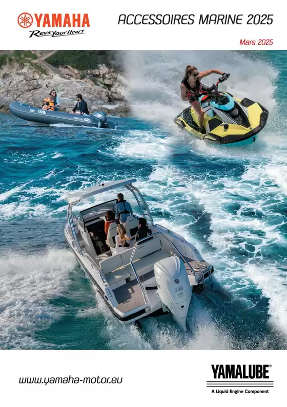 Catalogue Yamaha à Vichy | Catalogue Yamaha Marine - Accessoires Marine 2025 | 01/03/2025 - 31/03/2025