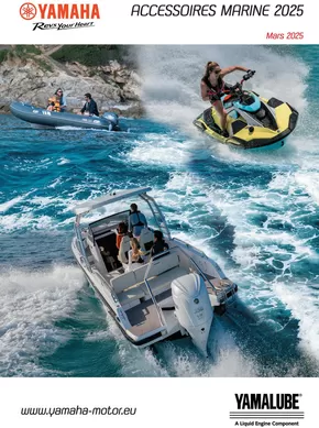 Promos de Auto et Moto à Saint-Quay-Perros | Catalogue Yamaha Marine - Accessoires Marine 2025 sur Yamaha | 01/03/2025 - 31/03/2025