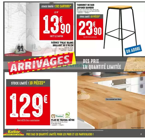 Catalogue Batkor à Rueil-Malmaison | Arrivages | 28/02/2025 - 13/03/2025