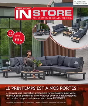 Promos de Meubles et Décoration à Marly - Lorraine | LE PRINTEMPS EST À NOS PORTES ! sur Möbel Martin | 28/02/2025 - 16/03/2025