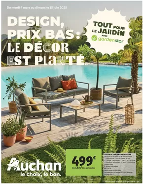 Catalogue Auchan Hypermarché à Valenciennes | Design prix bas : le décor est planté  | 04/03/2025 - 15/06/2025