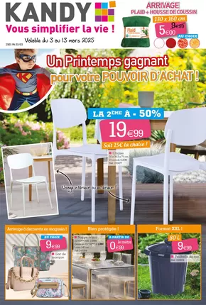 Catalogue KANDY à Gauchy | Un printemps gagnant pour votre pouvoir d'achat ! | 03/03/2025 - 13/03/2025