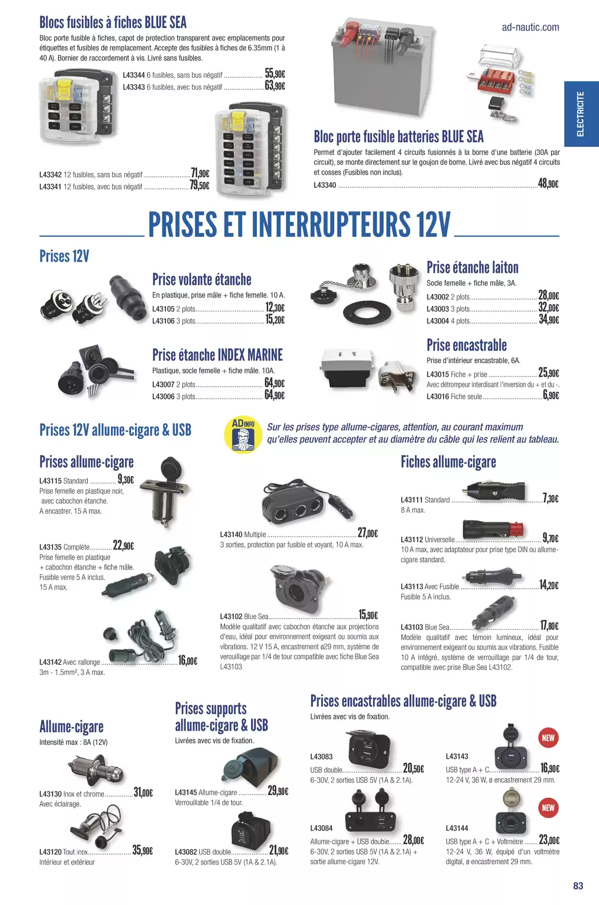 Catalogue Catalogue Accastillage Diffusion 2025, page 00085
