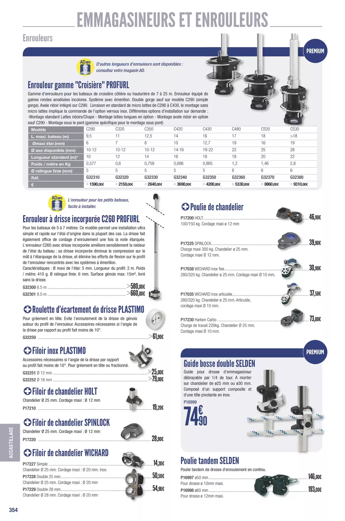 Catalogue Catalogue Accastillage Diffusion 2025, page 00356