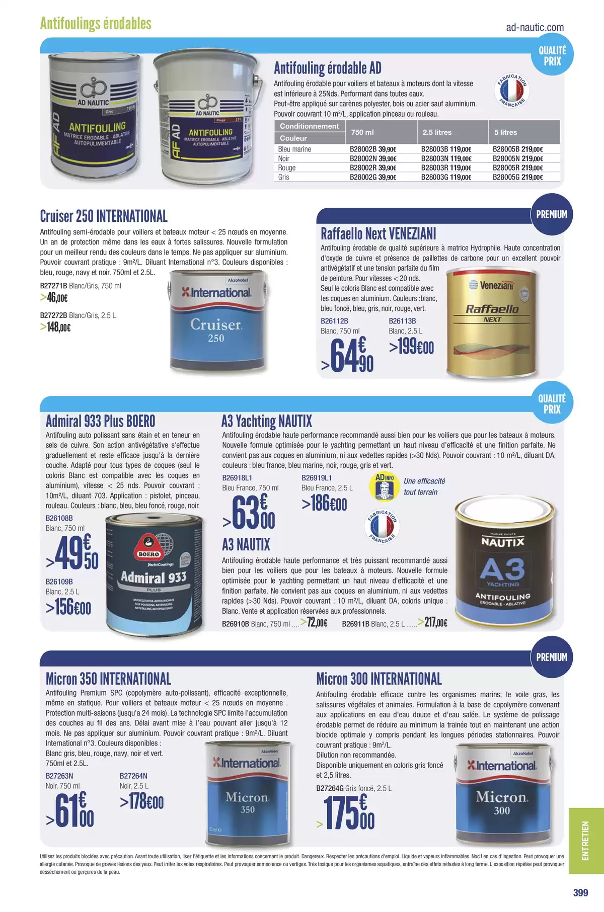 Catalogue Catalogue Accastillage Diffusion 2025, page 00401