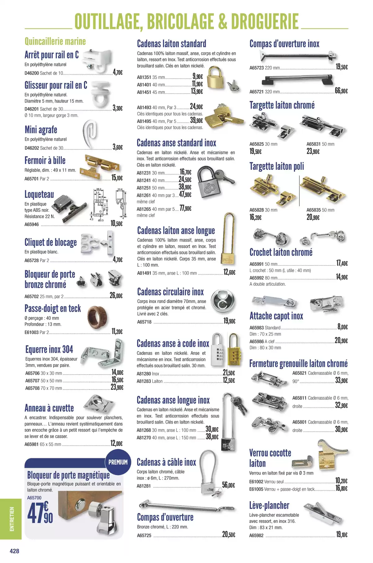 Catalogue Catalogue Accastillage Diffusion 2025, page 00430