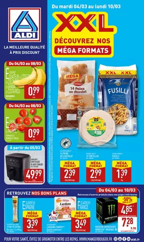 Promos de Discount Alimentaire à Bassens (Savoie) | RETROUVEZ NOS BONS PLANS sur Aldi | 03/04/2025 - 03/10/2025