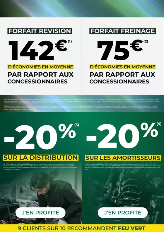 Catalogue Feu Vert à Albertville | Feu Vert - Opération Coup Double Franchise | 03/03/2025 - 25/03/2025