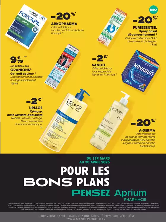 Catalogue Aprium Pharmacie à Rethel | VOTRE BIEN-ÊTRE EN TOUTE INTIMITÉ | 03/03/2025 - 30/04/2025