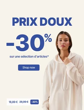 Promos de Mode à Concarneau | Prix Doux sur Undiz | 03/03/2025 - 17/03/2025