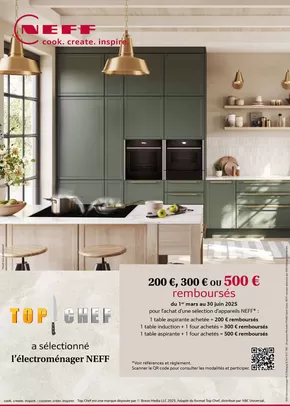 Catalogue Pulsat à Lorgues | Neff Jusqu'à 500€ remboursés | 03/03/2025 - 30/06/2025