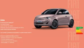 Promos de Auto et Moto à Cherbourg-Octeville | FIAT ÉTEND LE BONUS ÉCOLOGIQUE À 6 000 € POUR TOUS* ! sur Fiat | 03/03/2025 - 31/03/2025