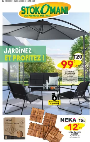 Promos de Bazar et Déstockage à Graulhet | Jardinez ET PROFITEZ ! sur Stokomani | 05/03/2025 - 23/03/2025