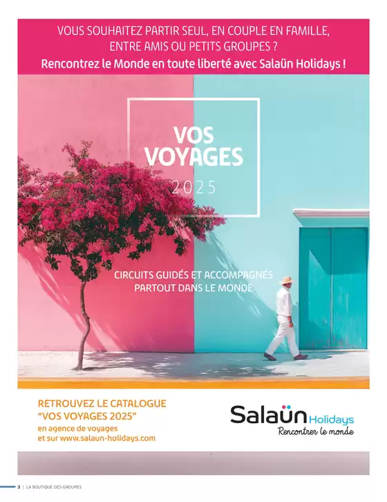 Catalogue Salaün Holidays à Montrouge | Voyages de groupes 2025-2026 | 04/03/2025 - 31/12/2026