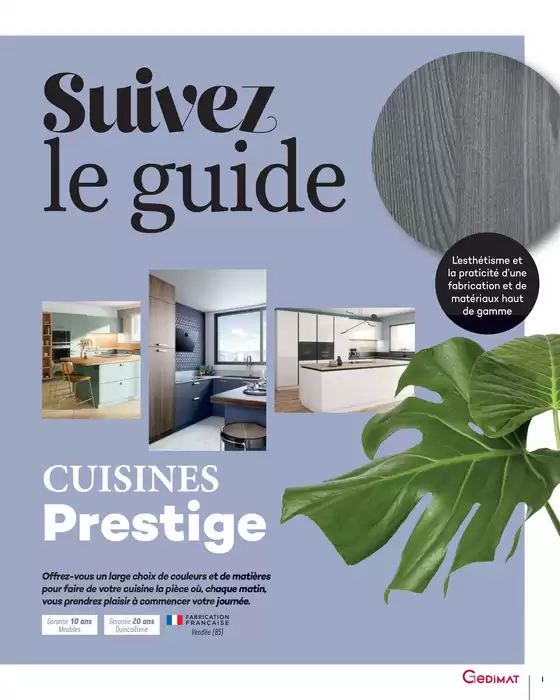 Catalogue Gedimat à Riom | CUISINE PRESTIGE 2025 | 04/03/2025 - 31/03/2025