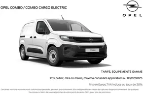 Catalogue Opel à Lanester | Opel Combo Cargo | 05/03/2025 - 05/03/2026