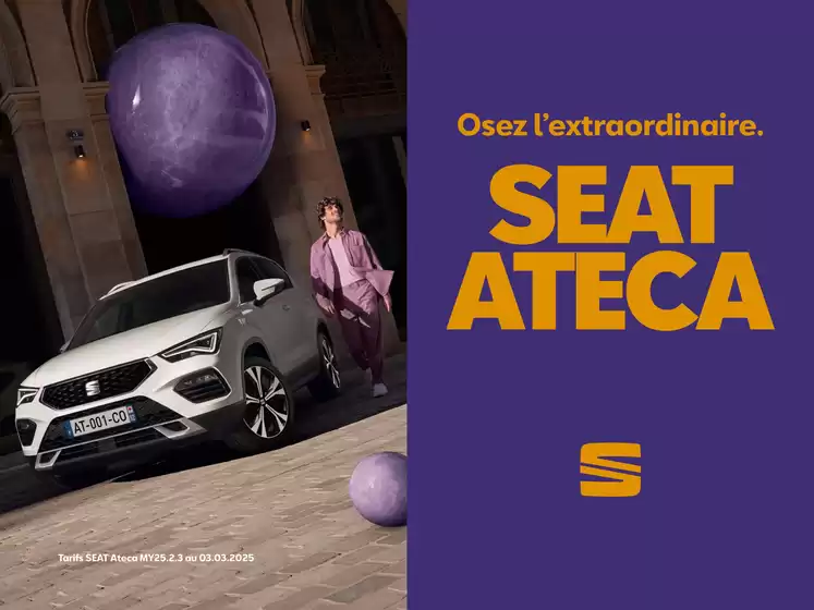 Catalogue SEAT à Perpignan | SEAT Ateca | 05/03/2025 - 05/03/2026