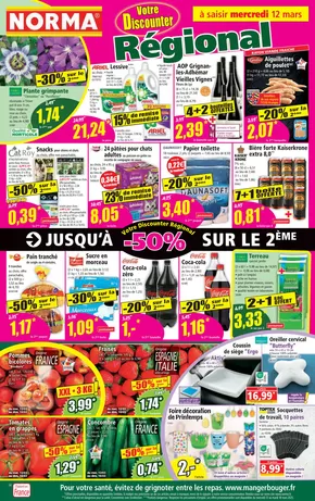 Promos de Discount Alimentaire à Ludres | Catalogue Norma sur Norma | 12/03/2025 - 18/03/2025