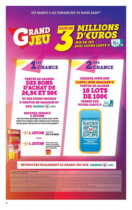 Catalogue Super U à Châtillon-sur-Seine | Quinzaine Commerçante | 11/03/2025 - 23/03/2025