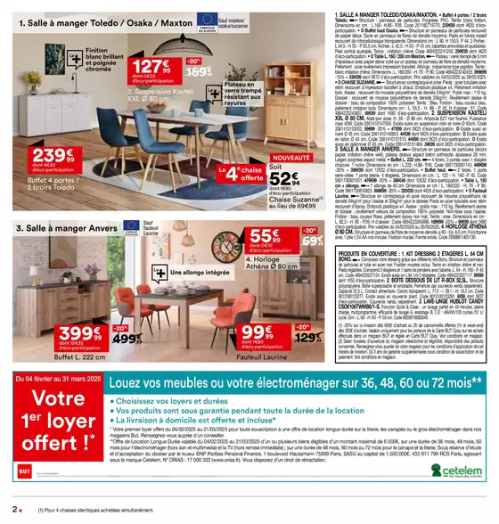 Catalogue BUT à Verdun (Meuse) | Jusqu'à -30% sur le meuble et la décoration | 05/03/2025 - 31/03/2025