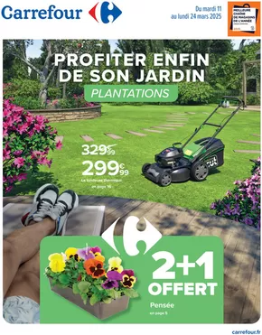 Promos de Supermarchés à Châtillon-sur-Seine | PROFITER ENFIN DE SON JARDIN sur Carrefour Contact | 11/03/2025 - 24/03/2025