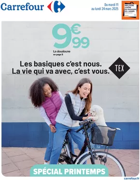 Catalogue Carrefour City à La Talaudière | TEXTILE SPÉCIAL PRINTEMPS | 11/03/2025 - 24/03/2025