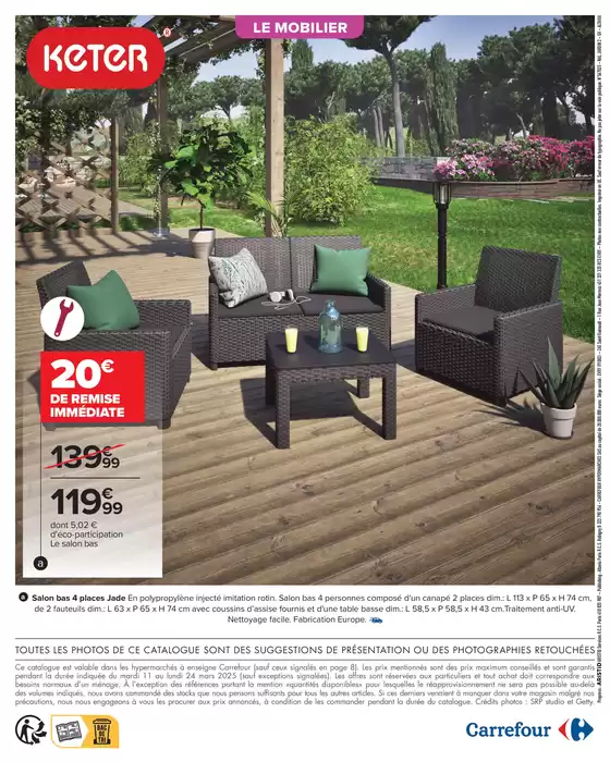 Catalogue Carrefour City à Nice | PROFITER ENFIN DE SON JARDIN | 11/03/2025 - 24/03/2025