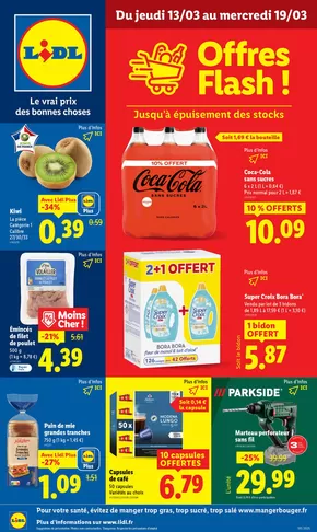 Catalogue Lidl à Wattignies | Retrouvez des réductions sur un ensemble de produits de grandes marques chez Lidl ! | 13/03/2025 - 19/03/2025