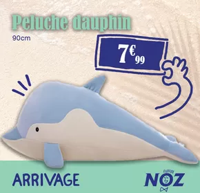 Promos de Bazar et Déstockage à Feurs | Peluche dauphin sur Noz | 06/03/2025 - 13/03/2025