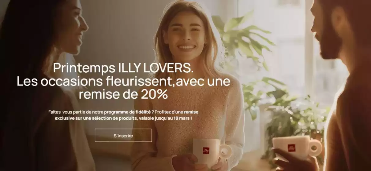 Catalogue Illy à Amboise | Printemps ILLY LOVERS | 06/03/2025 - 19/03/2025