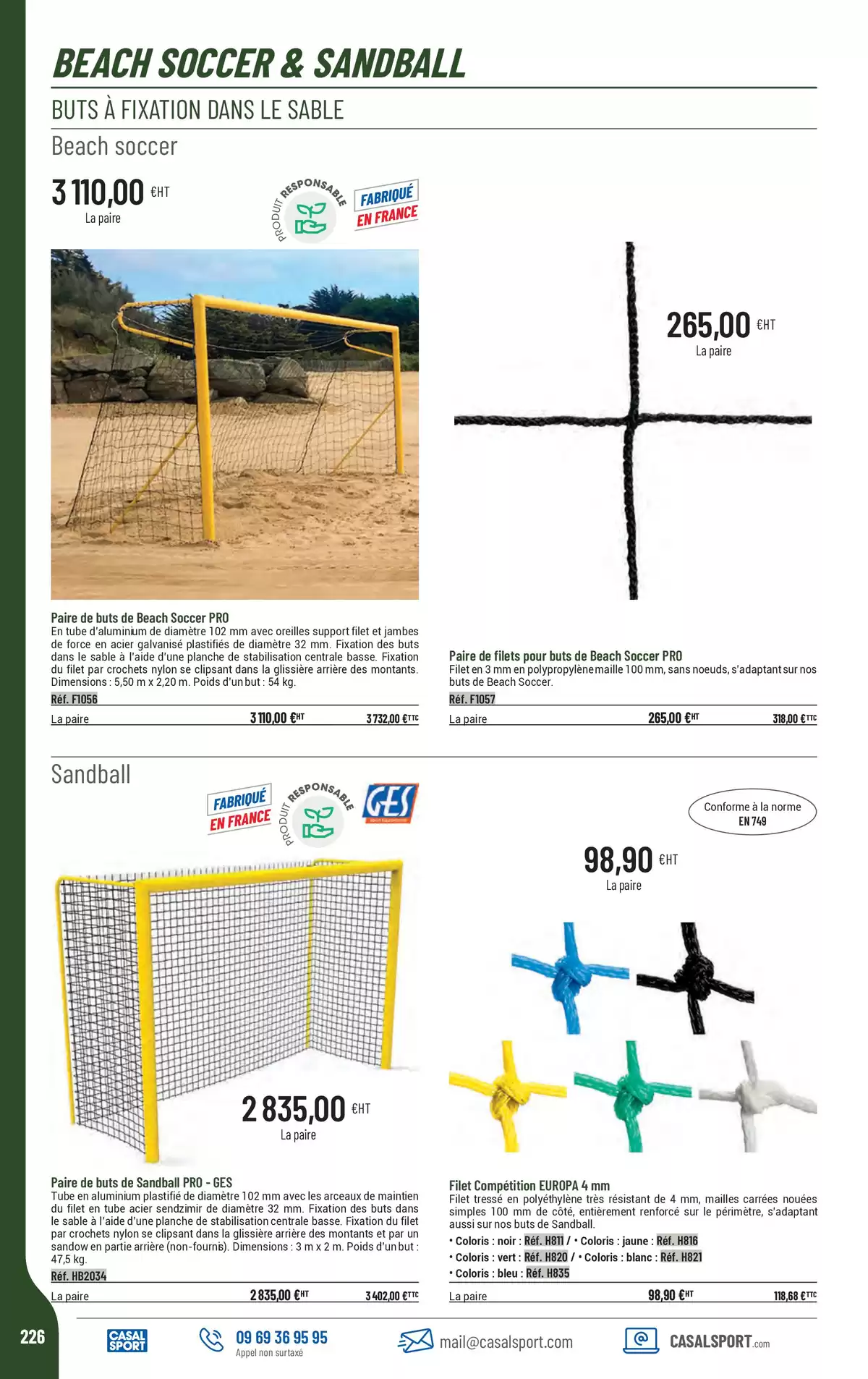 Catalogue ÉQUIPEMENT SPORTIF, page 00198