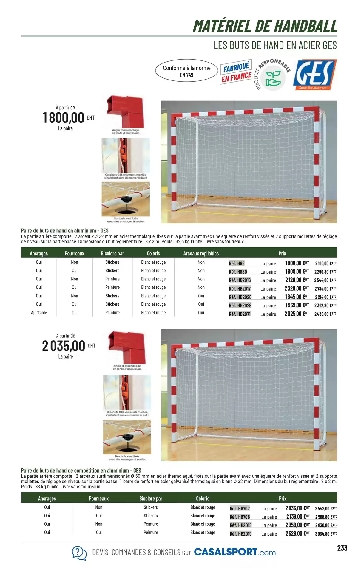 Catalogue ÉQUIPEMENT SPORTIF, page 00205
