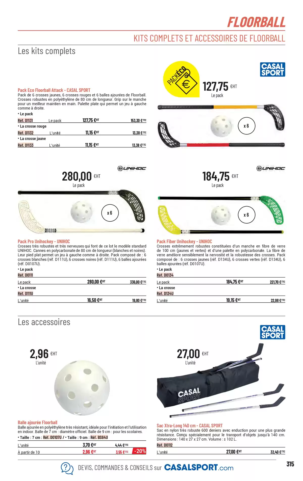 Catalogue ÉQUIPEMENT SPORTIF, page 00287