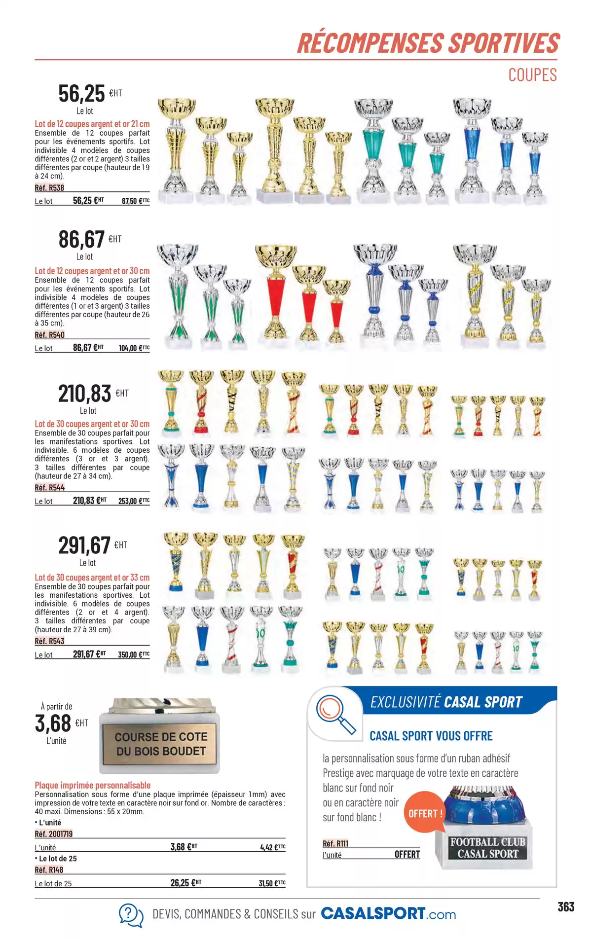 Catalogue ÉQUIPEMENT SPORTIF, page 00335