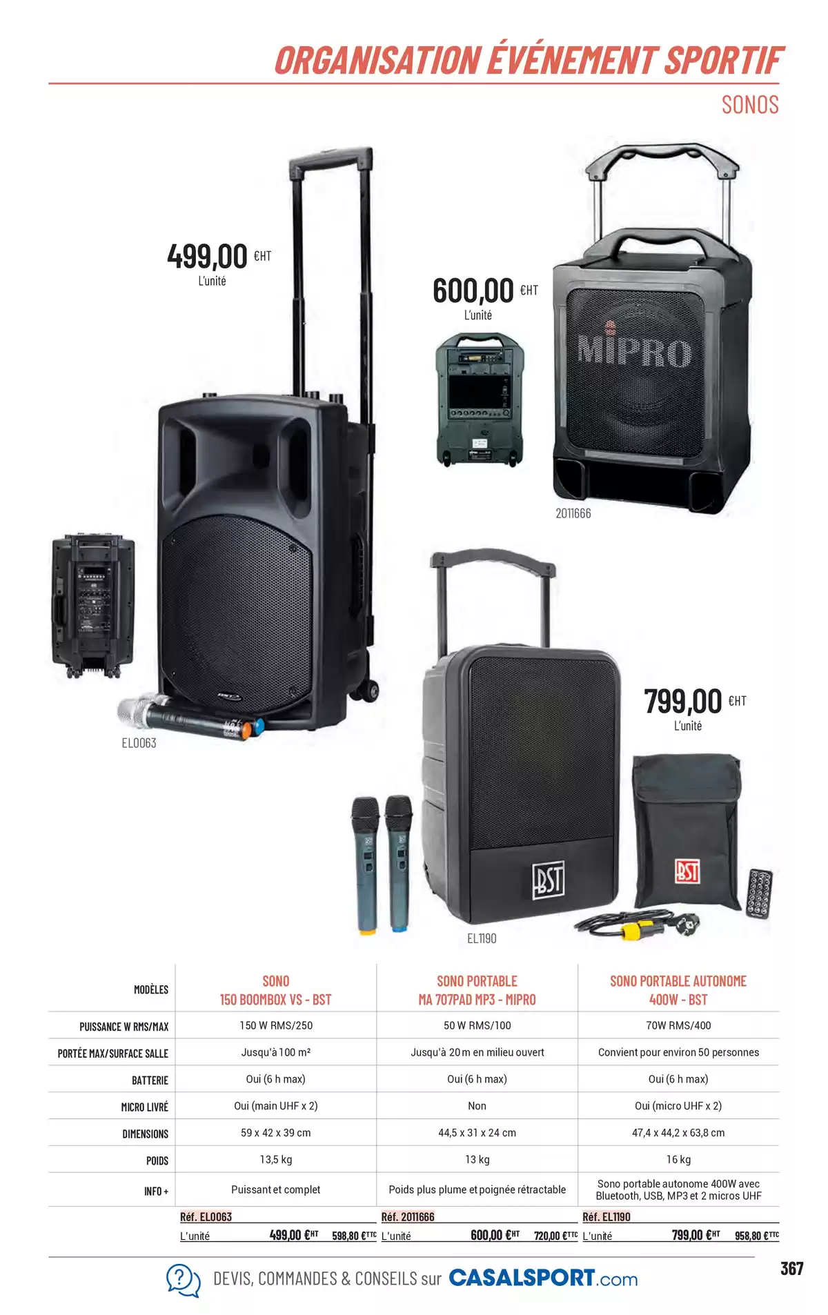 Catalogue ÉQUIPEMENT SPORTIF, page 00339