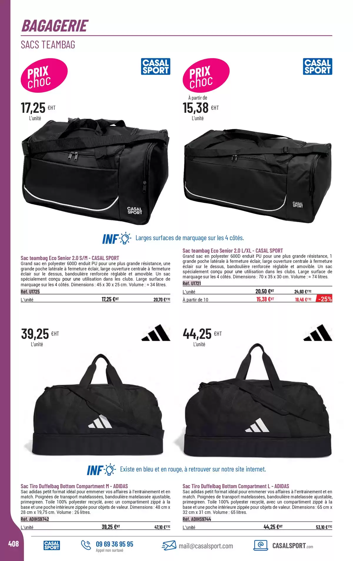 Catalogue ÉQUIPEMENT SPORTIF, page 00380