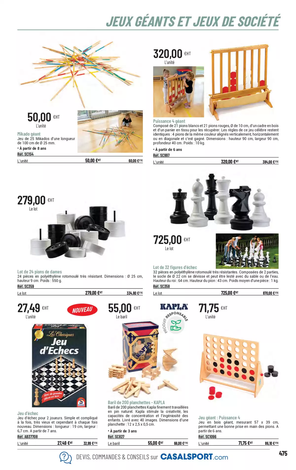 Catalogue ÉQUIPEMENT SPORTIF, page 00447