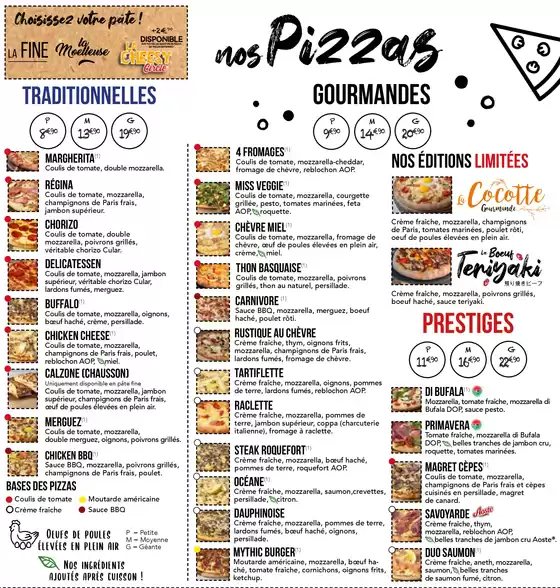 Catalogue La Boîte à Pizza à Saintes | Ô Délicieux Printemps | 06/03/2025 - 28/04/2025