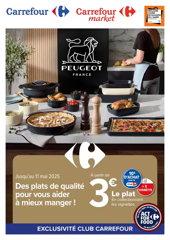 Catalogue Carrefour Drive à Fontenay-sous-Bois | OPÉRATION VIGNETTES - PEUGEOT | 07/03/2025 - 11/05/2025