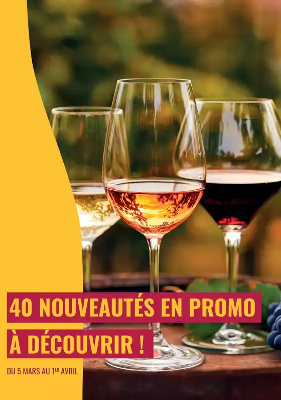 Catalogue Nicolas à Sète | 40 NOUVEAUTÉS EN PROMO À DÉCOUVRIR ! | 07/03/2025 - 01/04/2025