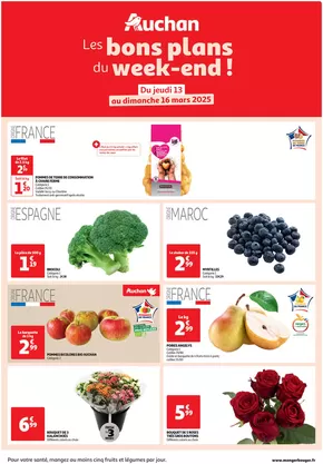 Catalogue Auchan Hypermarché à Guilherand-Granges | Les bons plans du week-end dans votre hyper ! | 13/03/2025 - 16/03/2025