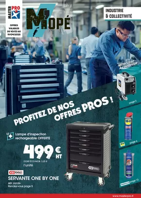 Catalogue Master Pro à Sarlat-la-Canéda | M'OPE industrie mars 2025 | 10/03/2025 - 19/04/2025