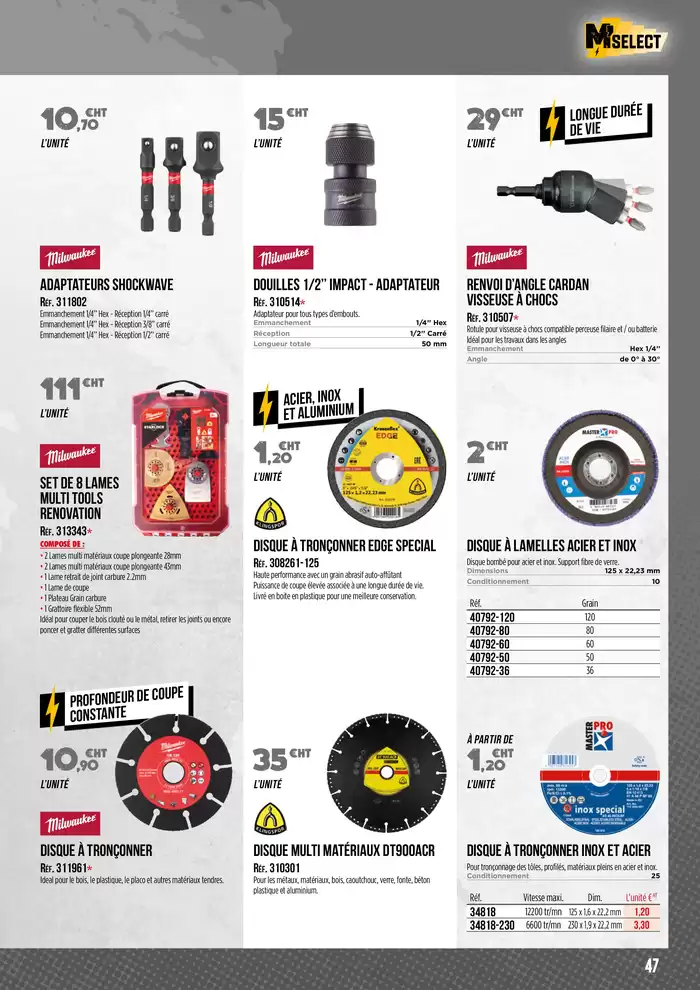 Catalogue Master Pro | M'Select_Electro1 2025 | 10/03/2025 - 30/06/2025